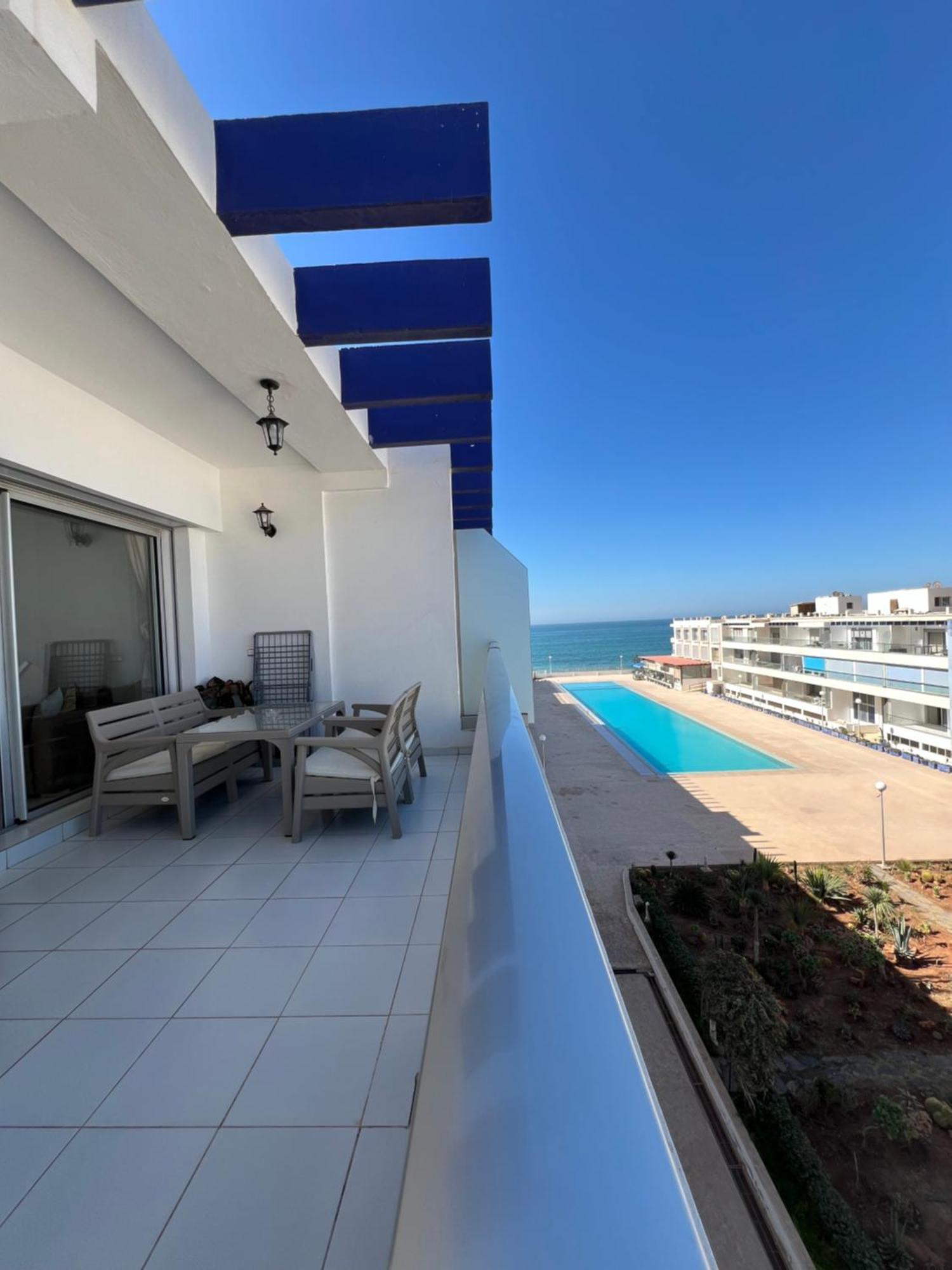 Appartement Pied Dans L'Eau Avec Piscine Aourir Kültér fotó